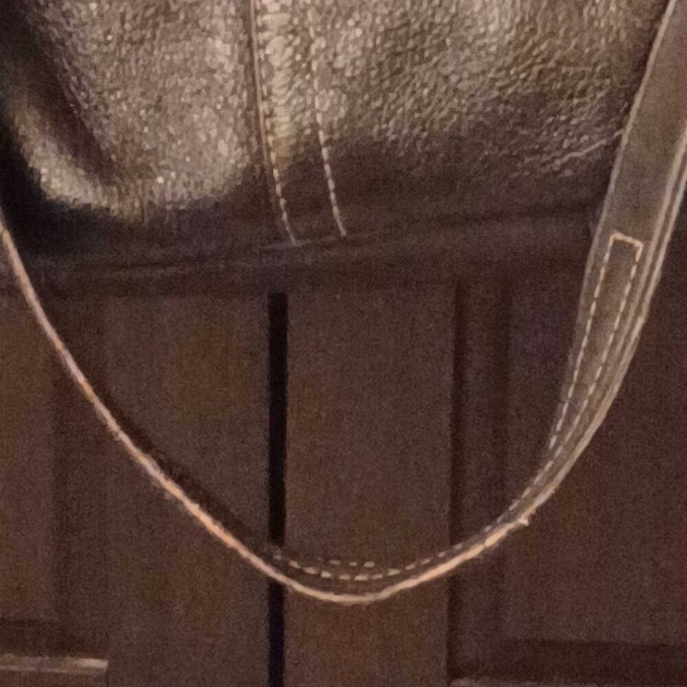 Coach Hadley Duffel, Black Leather - Picture 3 of 13